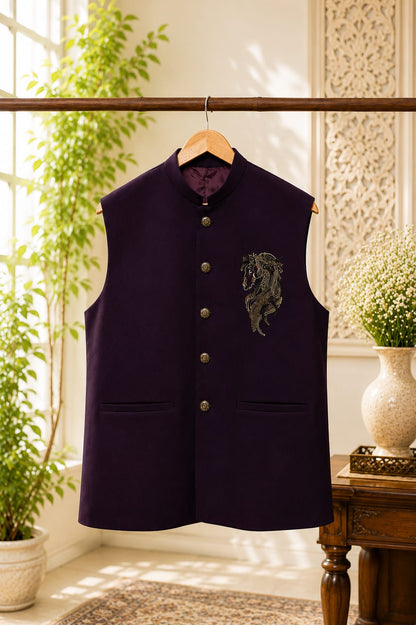Royal Stallion | Father Son Nehru Jacket Set