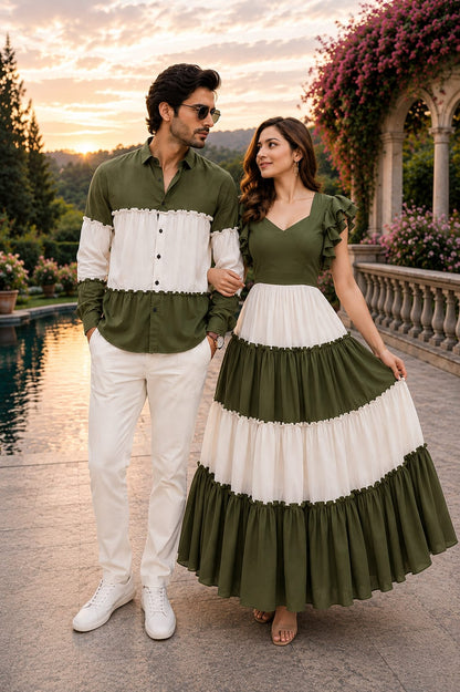 The Olive Harmony | Couple Matching Outfit☀️💛