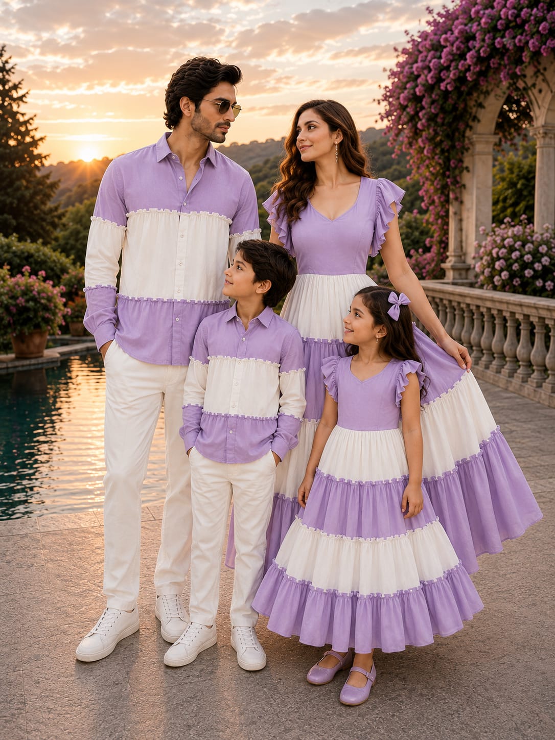 The Lavender Luxe | Family Matching Outfit