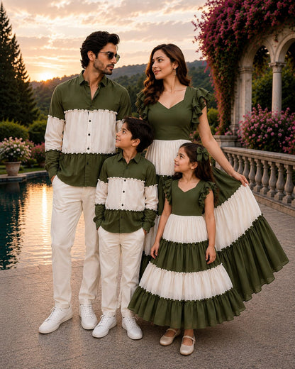 The Olive Harmony | Family Matching Outfit