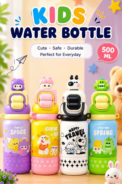 Sweet Space Kids Character Water Bottle