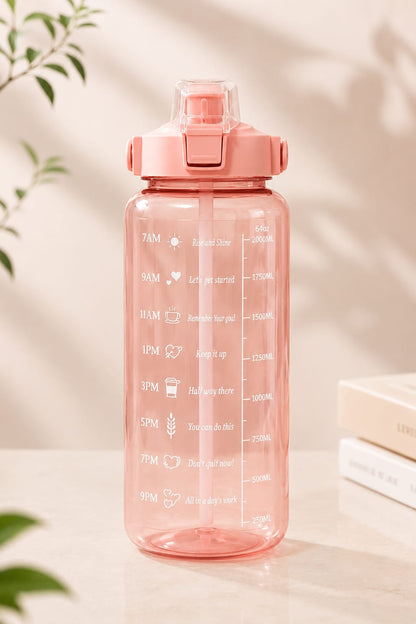 Motivational Plastic Water Bottle