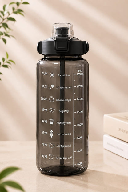 Motivational Plastic Water Bottle