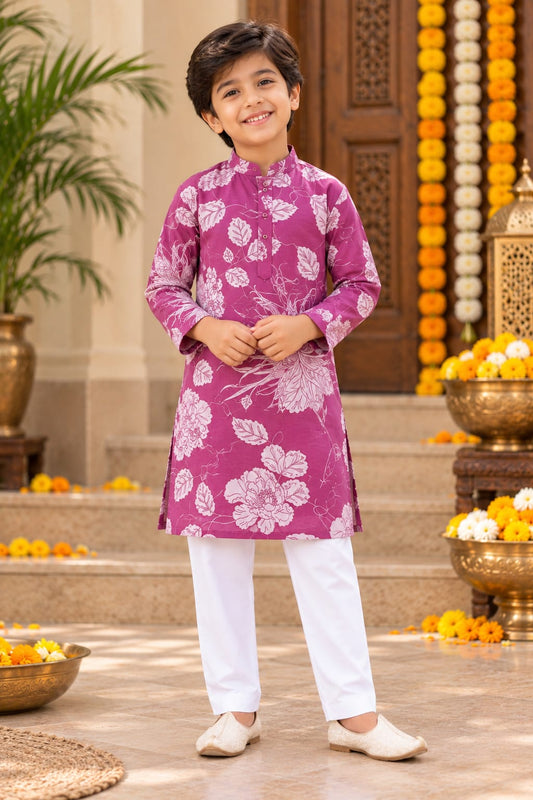 Boy Shahi Gulbahar Pajama Set