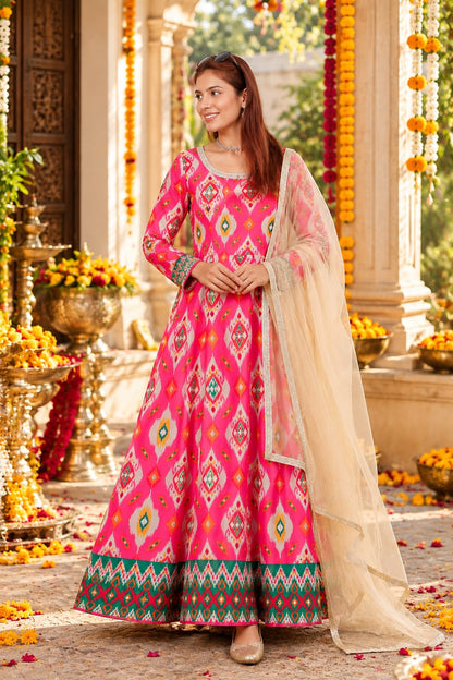 The Magenta Magic | Couple Matching Kurta Outfit