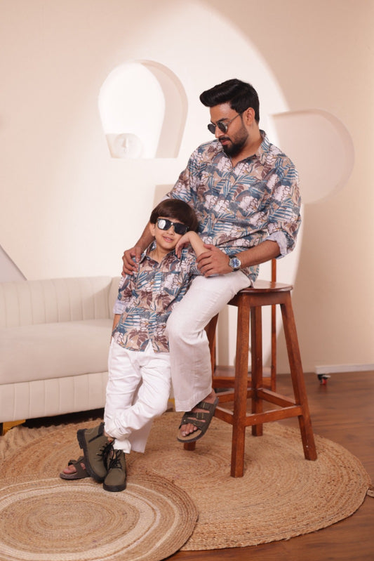 Print shirt for Father & son  combos (Copy)