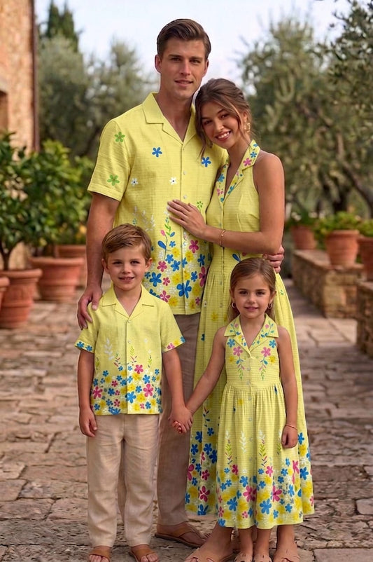 Yellow Blossom | Family Matching Outfit