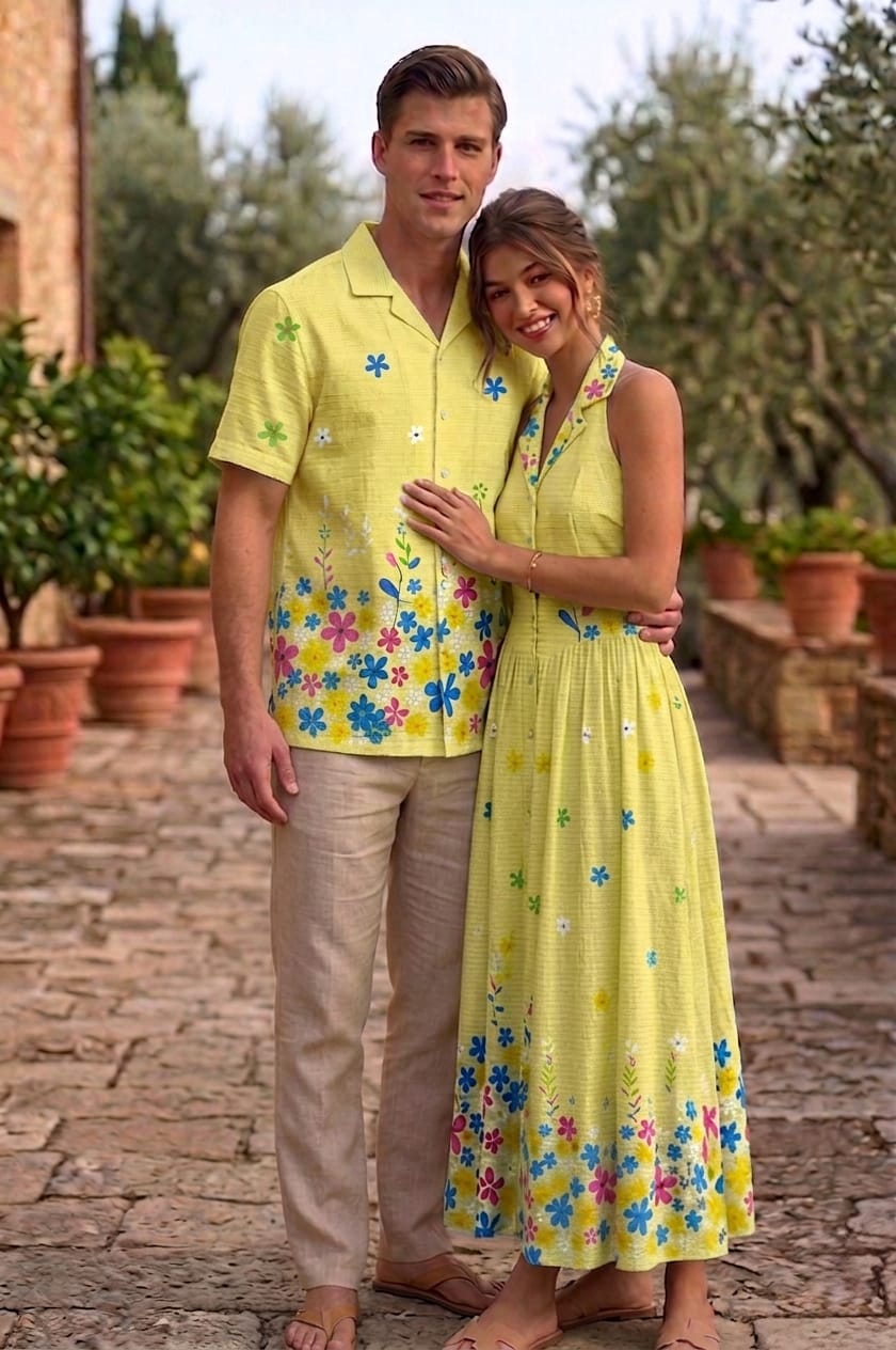 Yellow Blossom | Girl Dress