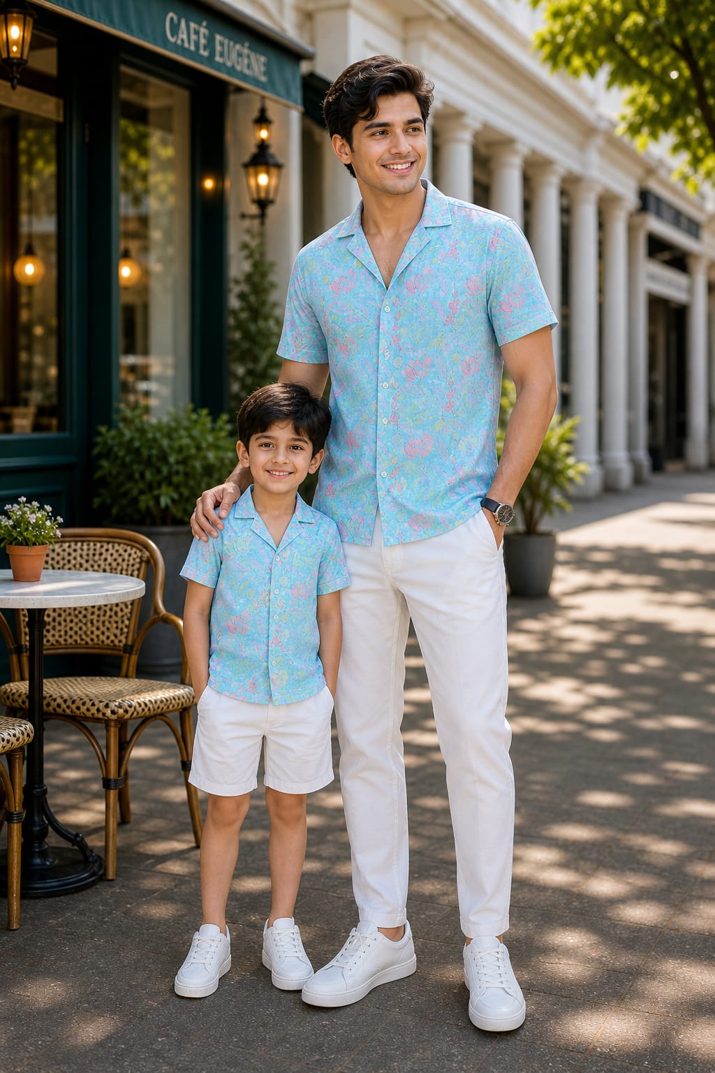 Aqua Petal | Family Matching Outfit