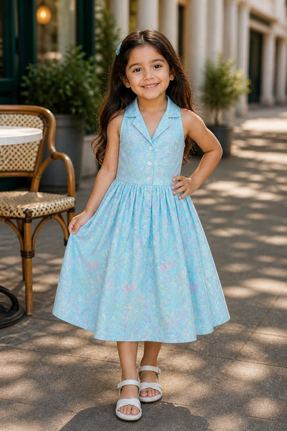 Aqua Petal | Family Matching Outfit