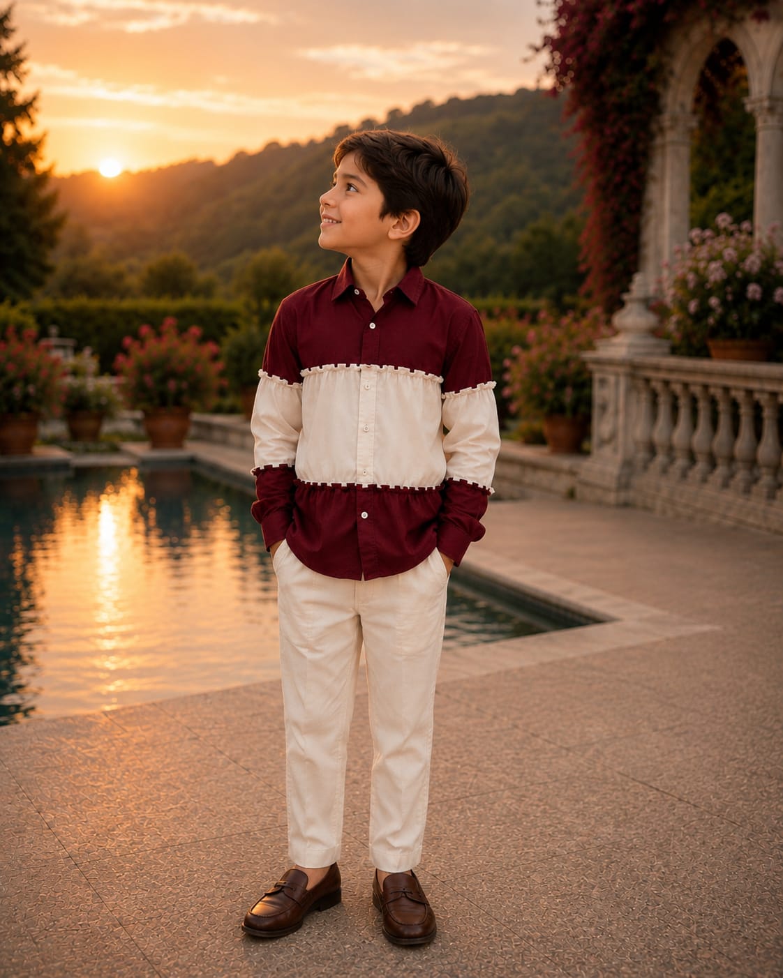Royal Burgundy | Family Matching Outfit