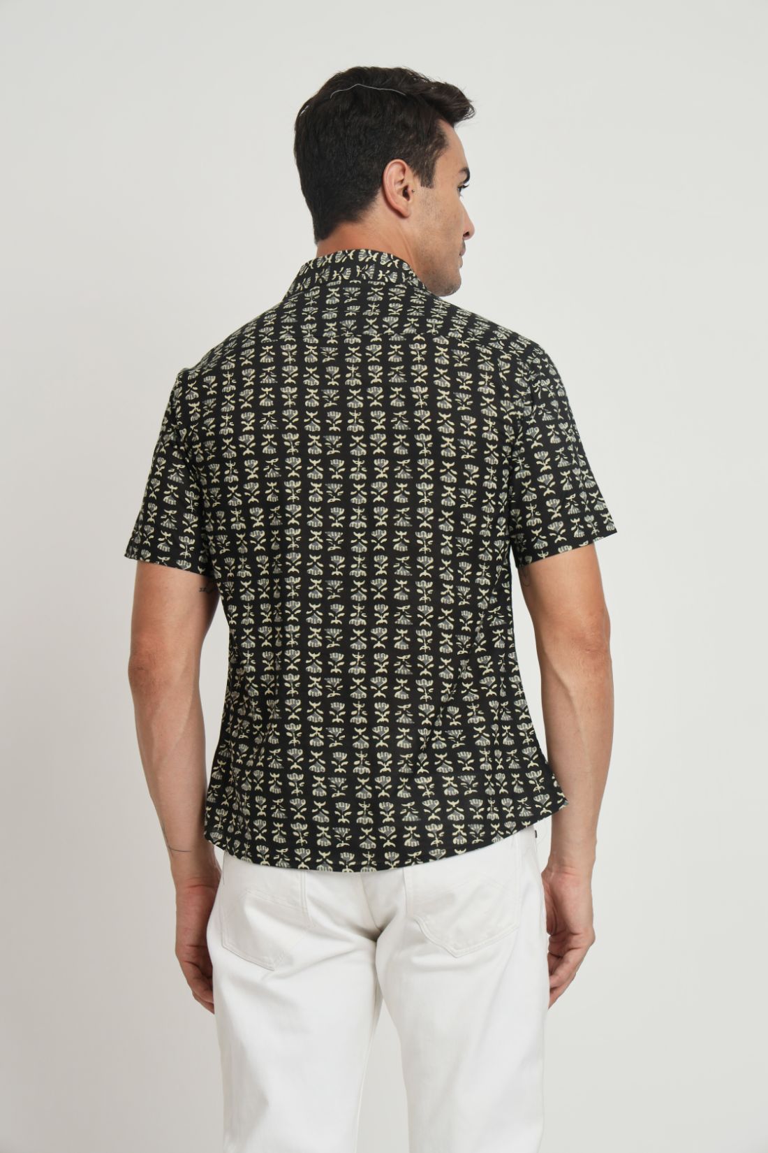 Printed Cotton Casual Shirt For Men