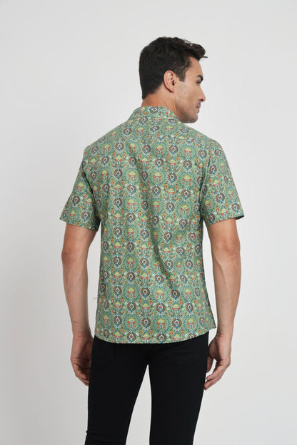 Printed Cotton Casual Shirt For Men