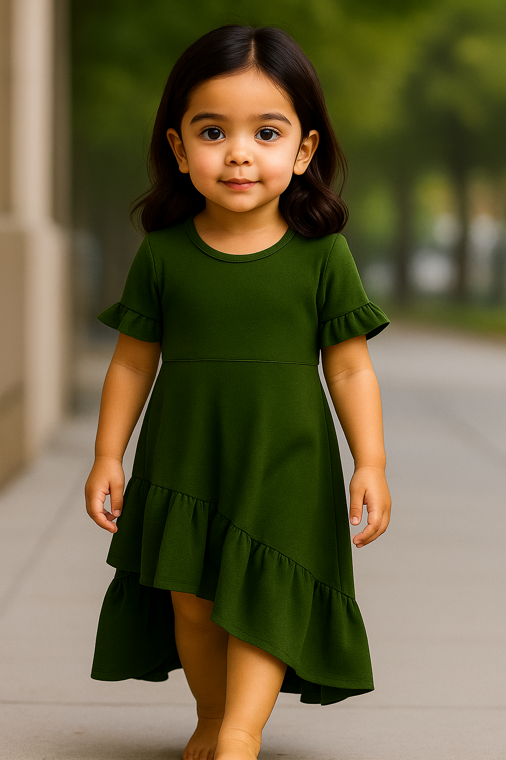 Stuffieland Green Girl  Set – Cotton Blend Stretch Fit