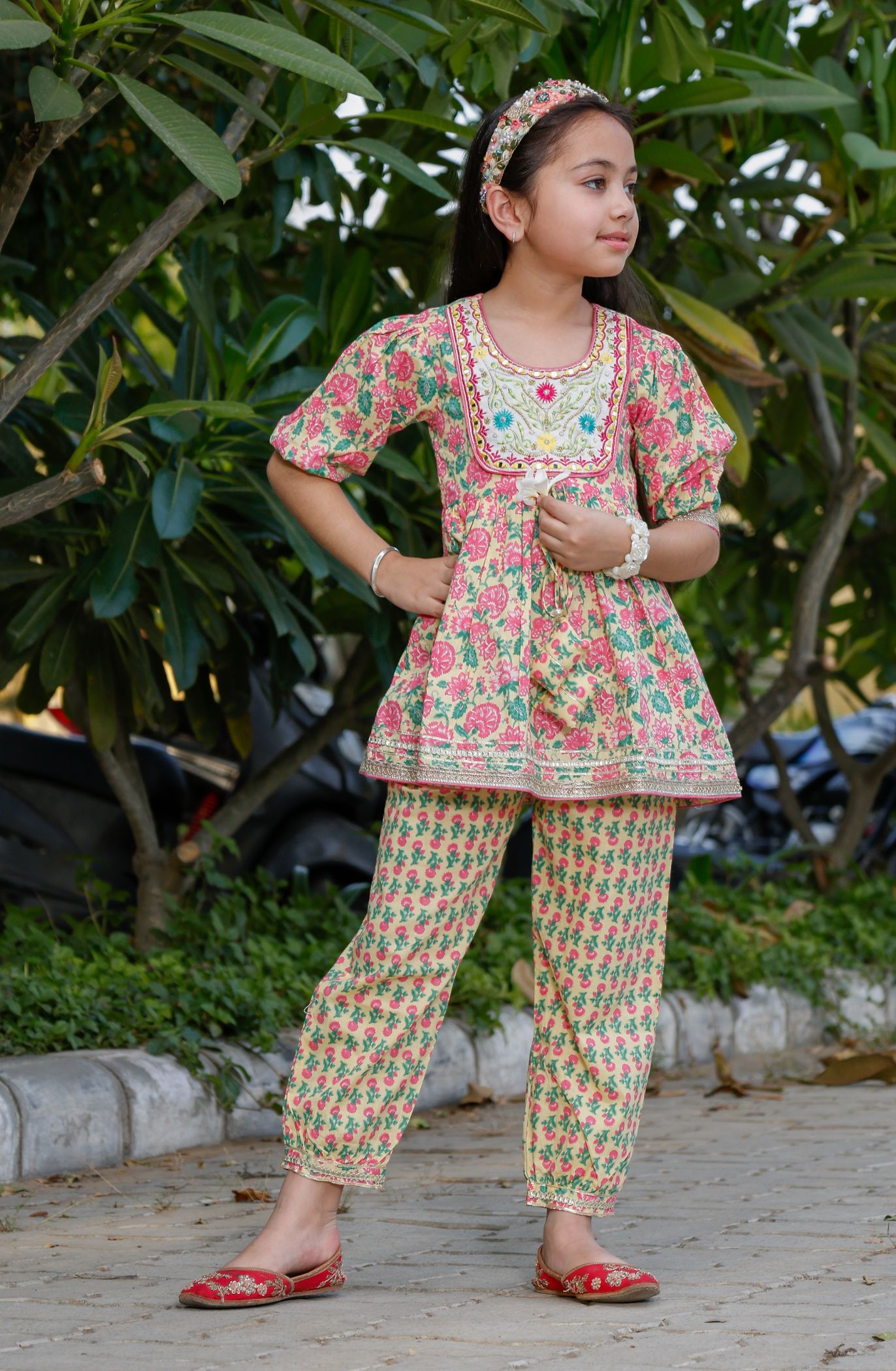 Salwar, kurta and Duptta set
